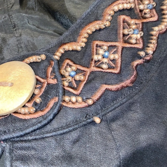 Carole Little Women’s Linen sleeveless dress size 16 - Picture 14 of 15